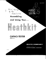 Heathkit CT-1-Assembly - Manual 
